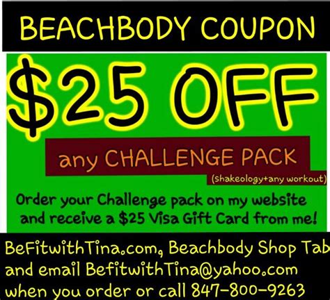 beachbody shakeology promo code.